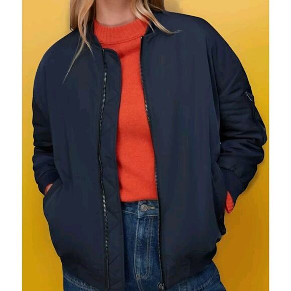 WHISTLES MARIA BOMBER JACKET SIZE 10 NEW WITH TAGS NWT EXCELLENT DESIGNER - Picture 4 of 7